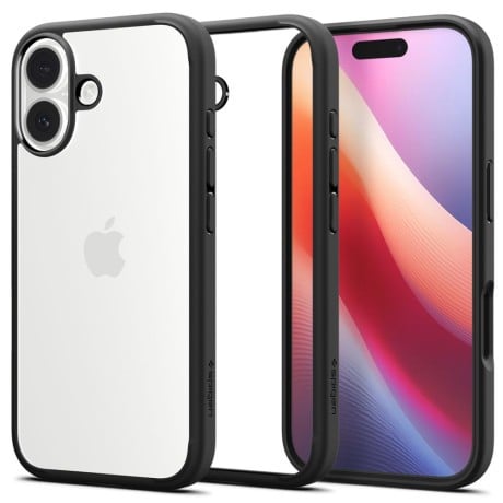 Оригінальний чохол Spigen Ultra Hybrid для iPhone 17 - Matte Black