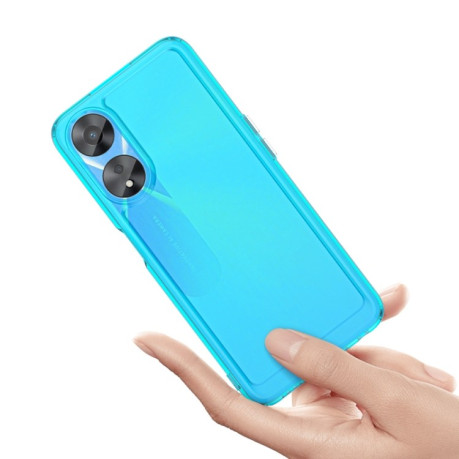 Противоударный чехол Candy Series для OPPO A58 - серый