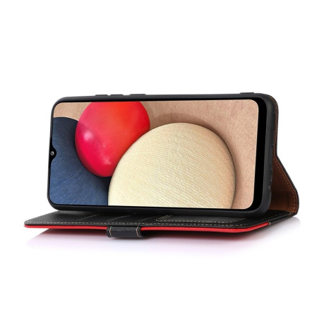 Чохол-книжка KHAZNEH Litchi Texture для Realme C35 - чорний