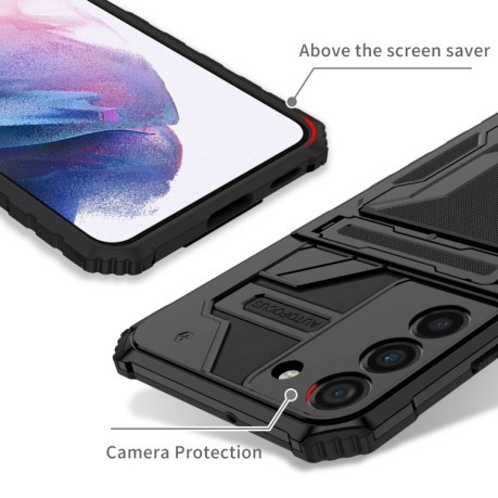 Противоударный чехол Armor Card для Samsung Galaxy S23 5G - черный