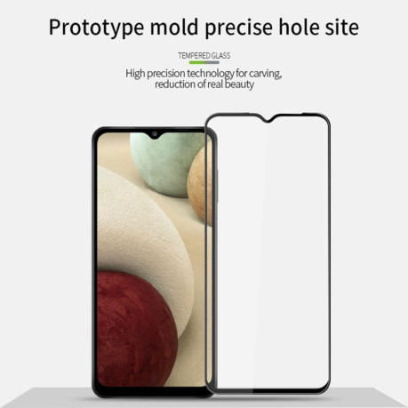 Защитное стекло MOFI 9H 3D Full Screen на Samsung Galaxy A21s - черное