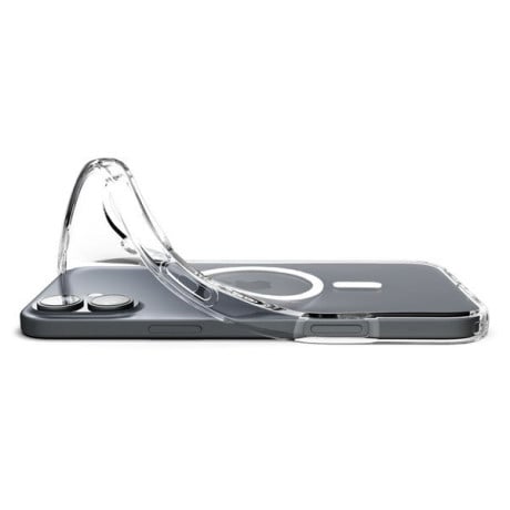 Оригинальный чехол Spigen Liquid Crystal MagSafe на iPhone 16 - Clear