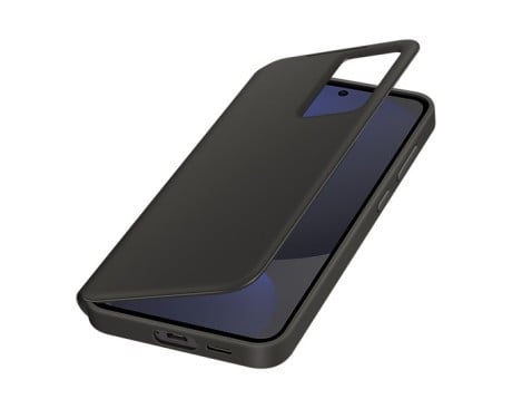 Оригинальный чехол-книжка Samsung Smart View Wallet для Samsung Galaxy S24 FE - Black(EF-ZS721CBEGWW)