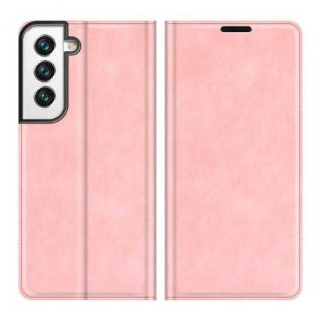 Чохол-книжка Retro Skin Feel Business Magnetic Samsung Galaxy S22 Plus 5G - рожевий