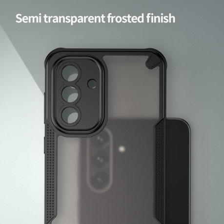 Протиударний чохол Armor Glaze PC Hybrid  для Samsung Galaxy A36 5G - чорний