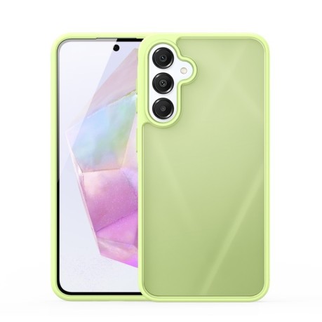 Чехол DUX DUCIS Yind Series TPU Hybrid PC на Samsung Galaxy A36 5G / A56 5G - зеленый