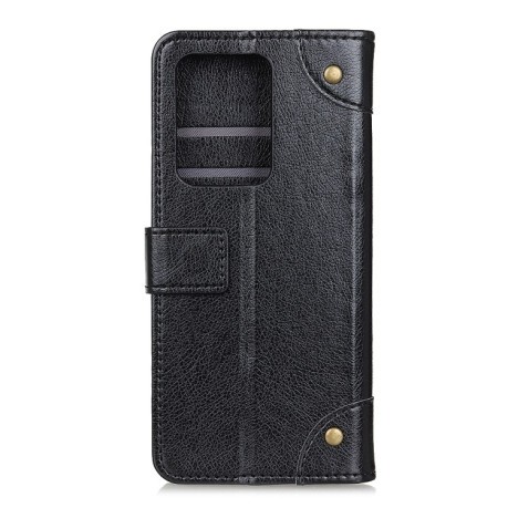 Чохол-книжка Copper Buckle Nappa Texture Samsung Galaxy Note 20 Ultra - чорний