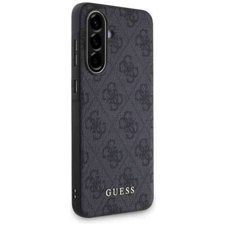 Оригинальный чехол Guess Metal Gold Logo для Samsung Galaxy A56 - Black