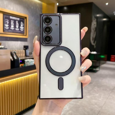 Чохол Imitation Original Magsafe TPU для Samsung Galaxy S25+ 5G - чорний