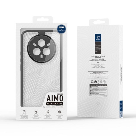 Протиударний чохол DUX DUCIS Aimo Series для Realme 14 Pro+ - чорний