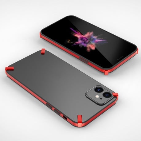 Противоударный чехол GKK X-Four Shockproof Protective на iPhone 11 - красный