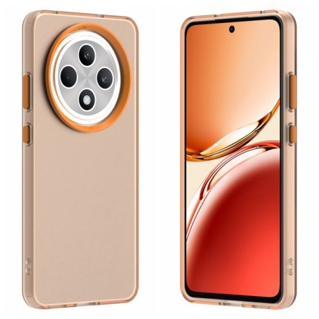 Противоударный чехол Candy Series для OPPO Reno12 F/12 FS 5G - оранжевый