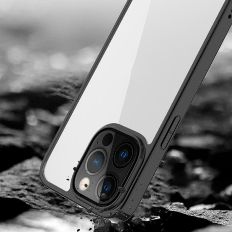 Противоударный чехол Mutural Jiantou Series для iPhone 14 Pro Max - золотой