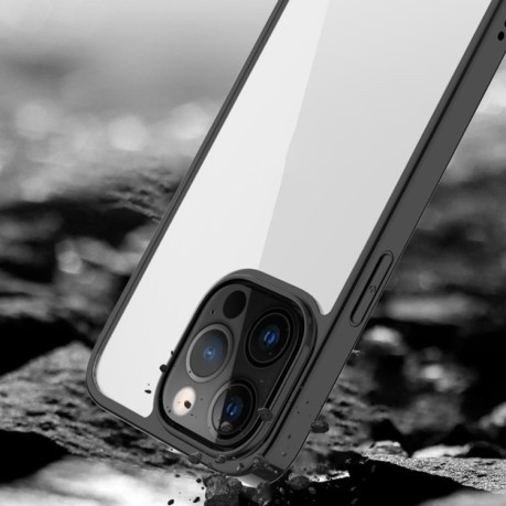 Противоударный чехол Mutural Jiantou Series для iPhone 14 Pro Max - синий