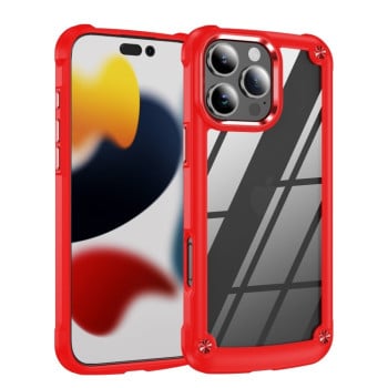 Противоударный чехол Lens Protection на iPhone 16 Pro Max - красный