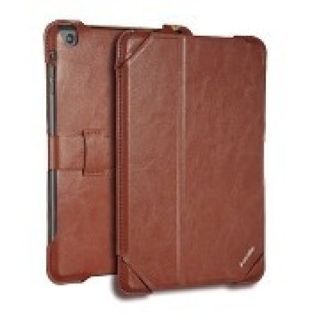 Ультратонкий Шкіряний Чохол i Smile Ultraslim 1.08cm Smart коричневий для iPad Mini, Mini 2, 3