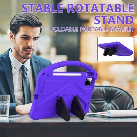 Противоударный чехол EVA Flat Anti Falling для Xiaomi Pad 7 Pro - фиолетовый