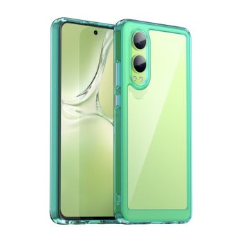 Протиударний чохол Colorful Acrylic Series із кольоровою силіконовою боковиною на OnePlus Nord CE4 Lite - синій
