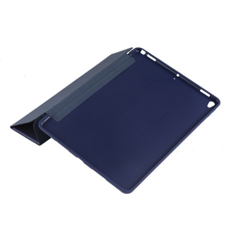 Чохол-книжка ES case Foldable Deformation із силіконовим тримачем на iPad Air3 2019-темно-синій