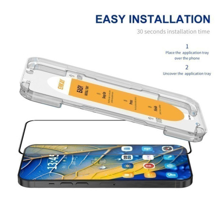 Защитное Стекло ENKAY Easy Install High Alumina Silicon для Vivo Y36 5G