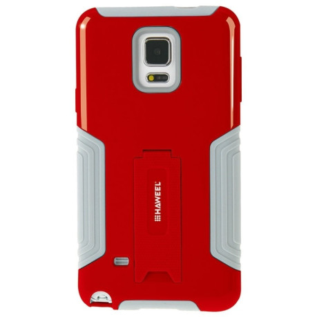 Противоударный Чехол Haweel Dual Layer Red для Samsung Galaxy Note 4