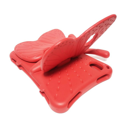 Противоударный чехол Butterfly Bracket EVA для iPad mini 6 - красный