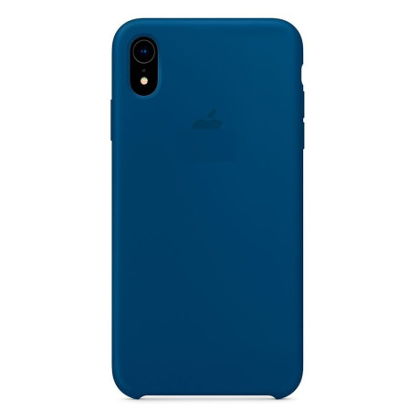 Силіконовий чохол Silicone Case Blue Horizon на iPhone XR
