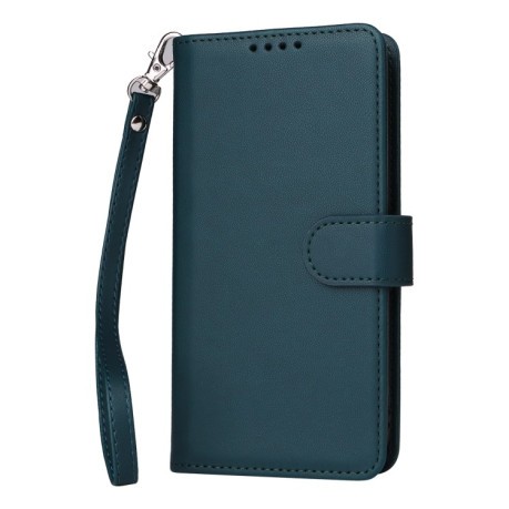 Чехол-книжка BETOPNICE BN-005 2 in 1 Detachable Imitate Genuine Leather для Samsung Galaxy S24 FE 5G - синий