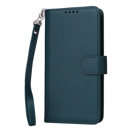 Чехол-книжка BETOPNICE BN-005 2 in 1 Detachable Imitate Genuine Leather для iPhone 16 Pro Max - синий