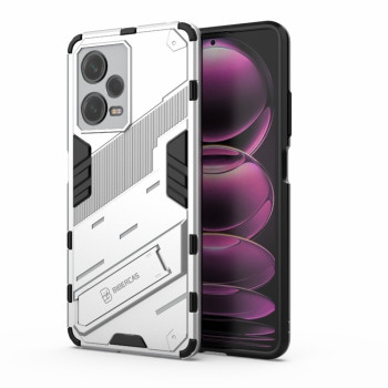 Протиударний чохол Punk Armor з підставкою на Xiaomi Redmi Note 12 Pro 5G - білий