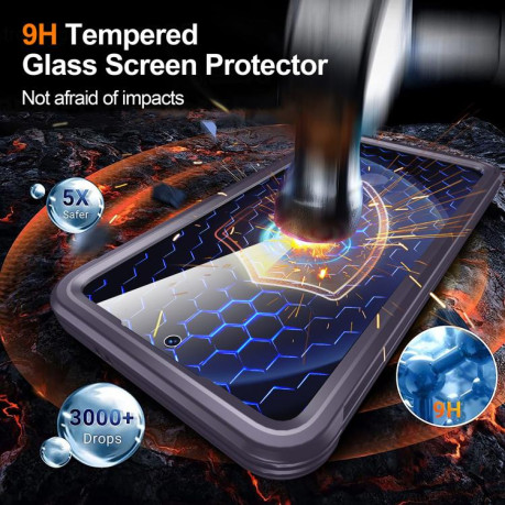 Противоударный чехол RedPepper Armor Magsafe PC Hybrid TPU для Samsung Galaxy A36 / A56 - фиолетовый