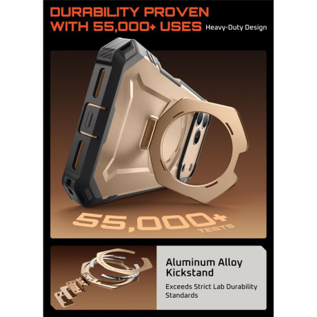 Оригінальний чохол Supcase UB Grip Pro Mag з MagSafe на iPhone 17 Pro Max - Gold