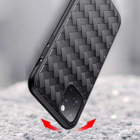 Чехол JOYROOM Milan Series Weave Plaid Texture на iPhone 11-черный
