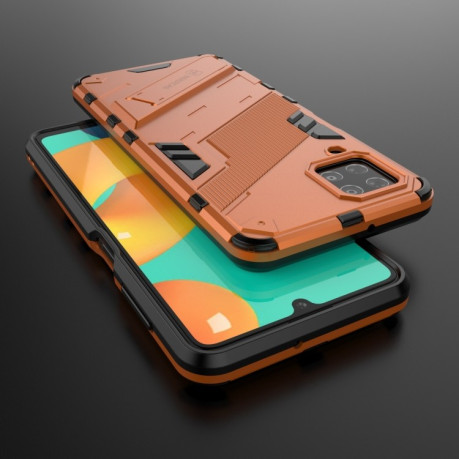 Протиударний чохол Punk Armor для Samsung Galaxy M32/A22 4G - помаранчевий
