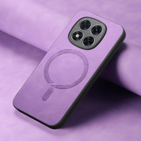 Чохол Solid Color Retro Magsafe для Xiaomi для Xiaomi Redmi Note 14 Pro+ 5G - фіолетовий