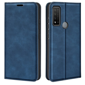 Чехол-книжка в стиле Retro мягкое покрытие Skin Feel деловой дизайн на Xiaomi Redmi Note 11 Pro 5G (China)/11 Pro+ - синий