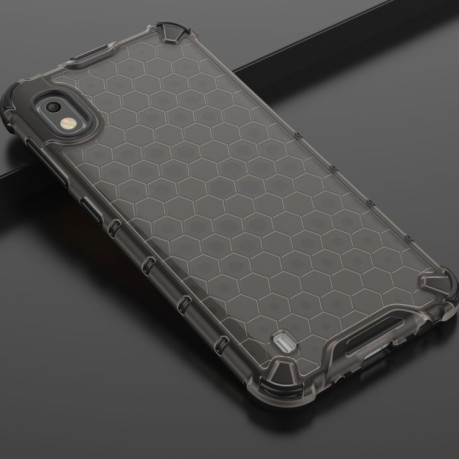 Противоударный чехол Honeycomb на Samsung Galaxy A10 -черный