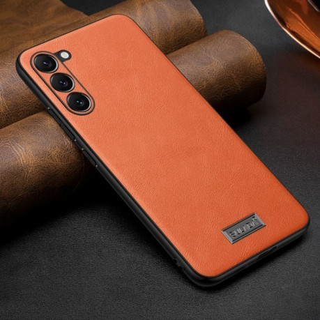Чохол SULADA Handmade для Samsung Galaxy S25+ 5G - помаранчевий