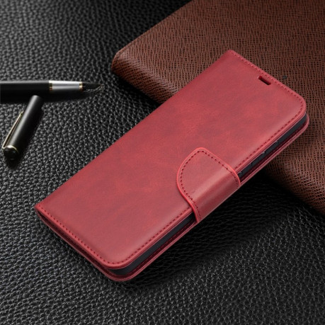Чохол-книга Retro Lambskin Texture для Samsung Galaxy A52/A52s - червоний