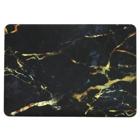 Мармуровий Чохол Marble Black Gold Texture для 2016 New Macbook Pro 13.3 A1706/ A1708