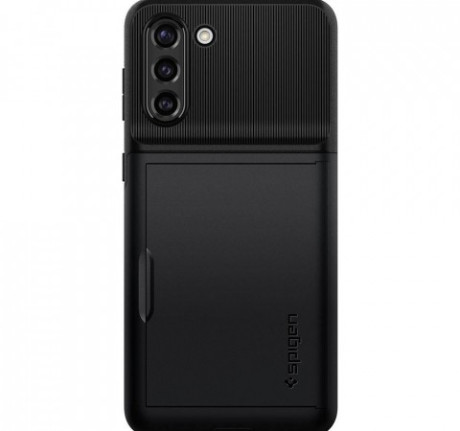 Оригинальный чехол Spigen Slim Armor Cs для Samsung Galaxy S21 Plus Black