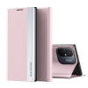 Чехол-книжка Electroplated Ultra-Thin на Xiaomi Redmi Poco C55/Redmi 12C/11A- розовый