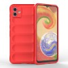 Силиконовый чехол Magic Flannel для Samsung Galaxy A04 4G - красный
