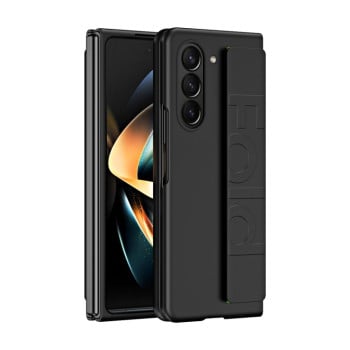 Чехол Skin Elastic Wrist Grip Back Cover для Samsung Galaxy  Fold 6 5G - черный
