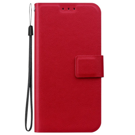 Чохол-книжка Voltage Side Buckle для iPhone 16e - червоний
