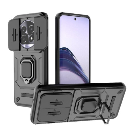 Протиударний чохол Sliding Camshield для Realme 13 Pro 5G Global - чорний