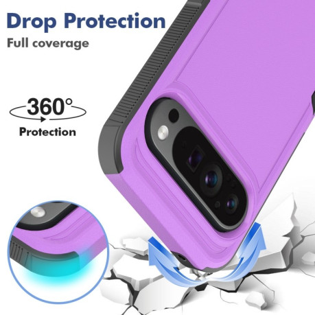 Протиударний чохол Armor 2 in 1 для Google Pixel 9 Pro XL - фіолетовий