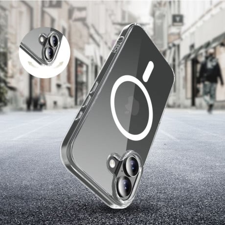 Чехол Tech-Protect FlexAir Hybrid с MagSafe на iPhone 17 - Clear