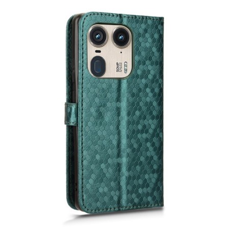 Чохол-книжка Honeycomb Dot для Motorola Edge 50 Ultra - зелений