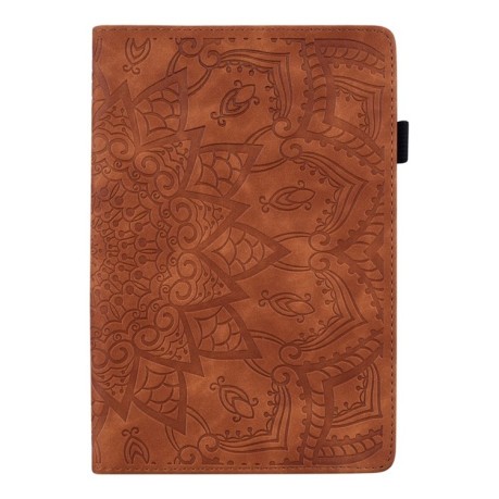 Чохол-книжка Calf Texture Embossed на iPad Pro 13 2024 - коричневий
